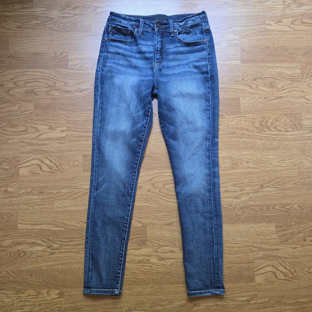 BKE Buckle Black Jeans Womens Size 28 Fit no. 93 Ankle Skinny Mid Rise Blue